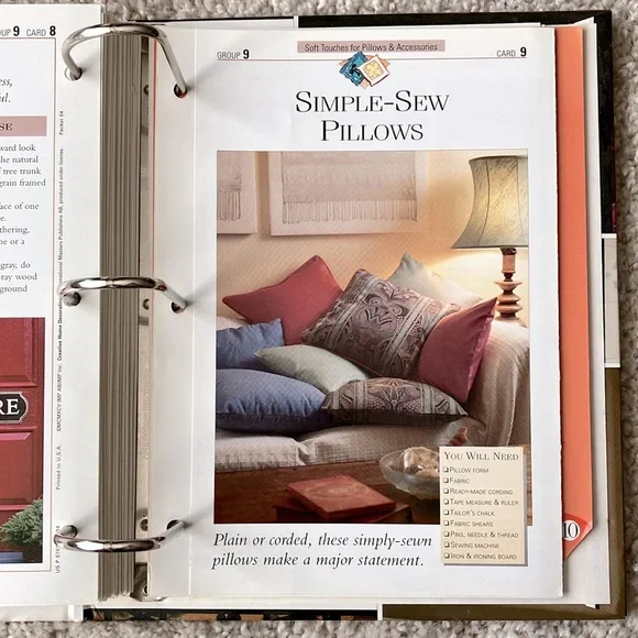 Creative Home Decorating Binder - Picture 13 of 16